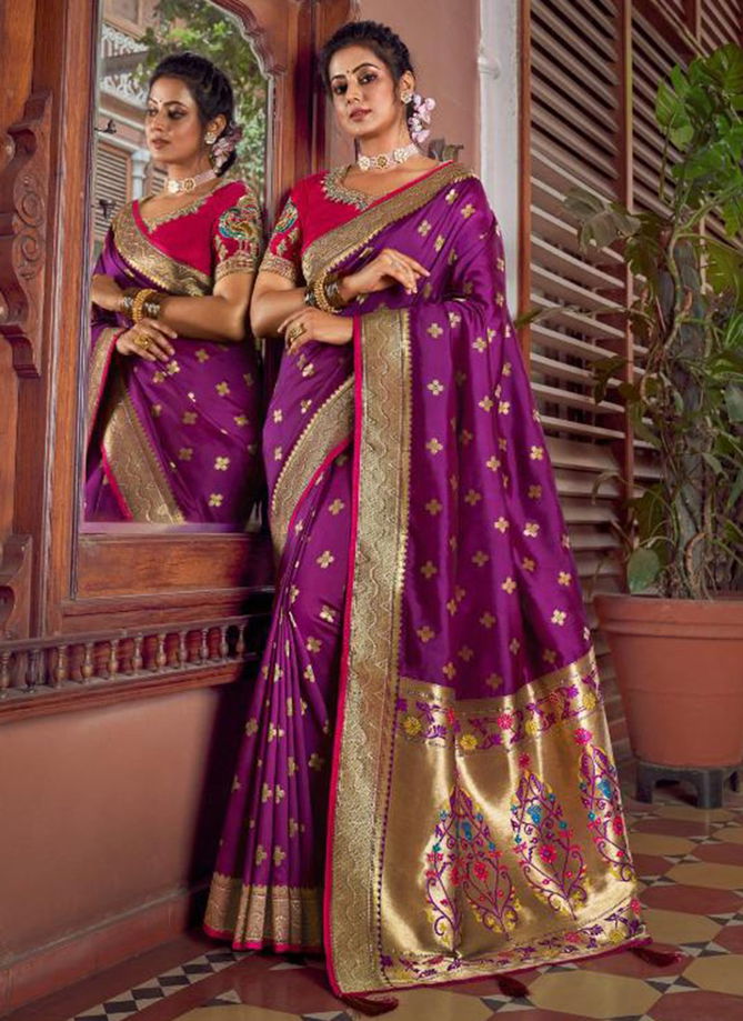 NAKKASHI MISHKA Heavy Festive Wear Silk Fancy Designer Saree Collection